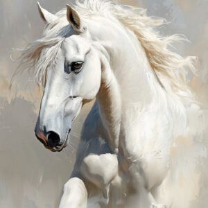 Horses Art: 40+ AI-Enhanced 4K Artworks